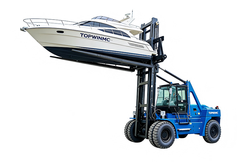 Marina Forklifts for Boat yacht Handling